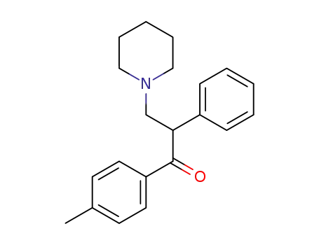 1-Propanone, 1-(4-methylphenyl)-2-phenyl-3-(1-piperidinyl)-