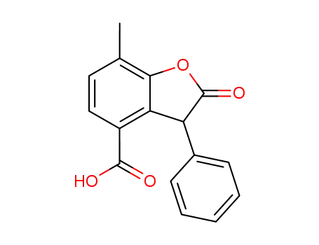 7-methyl-2-oxo-3-phenyl-2,3-dihydro-benzofuran-4-carboxylic acid