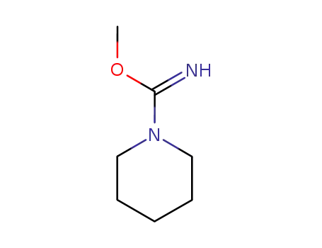 Molecular Structure of 61979-18-8 (1-Piperidinecarboximidic acid, methyl ester)