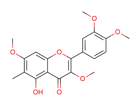 2-(3,4-dimethoxy-phenyl)-5-hydroxy-3,7-dimethoxy-6-methyl-chromen-4-one