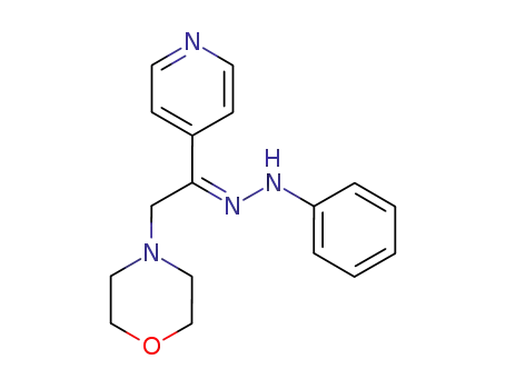 2-morpholino-1-[4]pyridyl-ethanone-phenylhydrazone