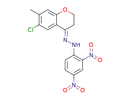 6-chloro-7-methyl-chroman-4-one-(2,4-dinitro-phenylhydrazone)