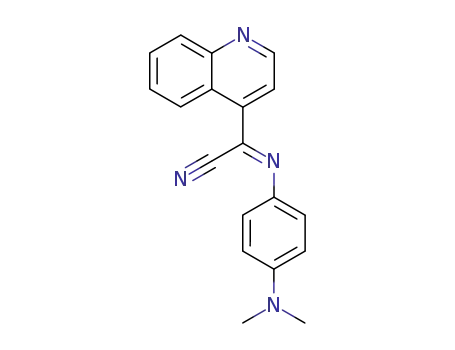 [4]quinolyl-(4-dimethylamino-phenylimino)-acetonitrile