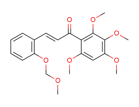 2',3',4',6'-tetramethoxy-2-methoxymethoxy-<i>trans</i>-chalcone