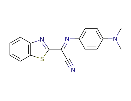 benzothiazol-2-yl-(4-dimethylamino-phenylimino)-acetonitrile