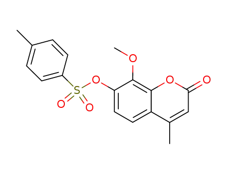 8-methoxy-4-methyl-7-(toluene-4-sulfonyloxy)-coumarin