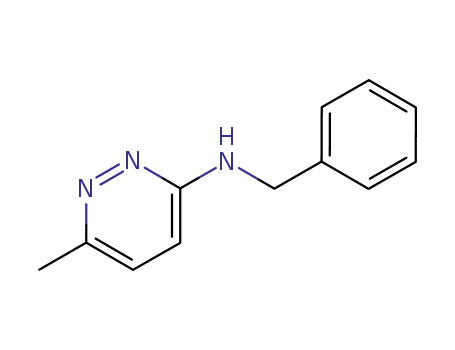 Molecular Structure of 100193-48-4 (benzyl-(6-methyl-pyridazin-3-yl)-amine)