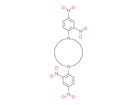 Molecular Structure of 124135-61-1 (1,8-bis-(2,4-dinitro-phenyl)-1,8-diaza-cyclotetradecane)