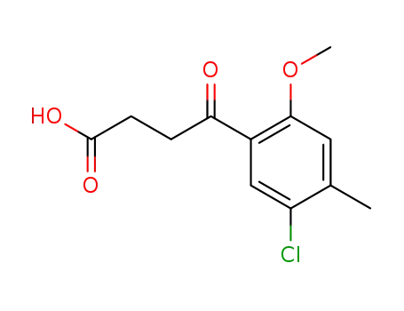 4-(5-chloro-2-methoxy-4-methyl-phenyl)-4-oxo-butyric acid
