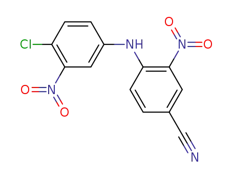 4-(4-chloro-3-nitro-anilino)-3-nitro-benzonitrile