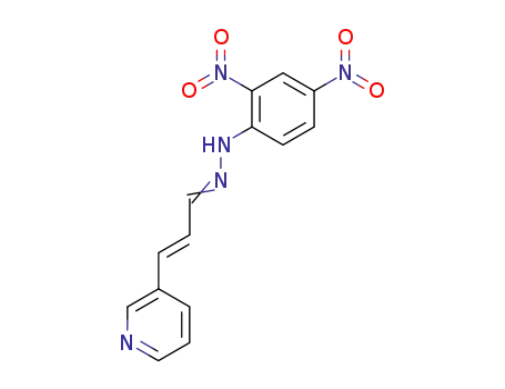 3<i>t</i>-[3]pyridyl-acrylaldehyde-(2,4-dinitro-phenylhydrazone)