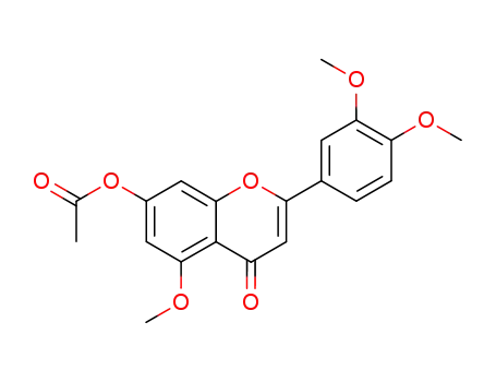7-acetoxy-2-(3,4-dimethoxy-phenyl)-5-methoxy-chromen-4-one