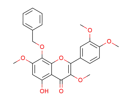 8-benzyloxy-2-(3,4-dimethoxy-phenyl)-5-hydroxy-3,7-dimethoxy-chromen-4-one