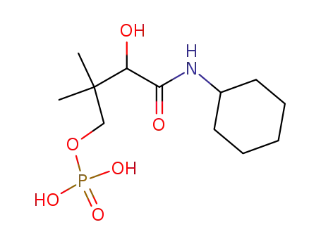 Molecular Structure of 100396-14-3 (phosphoric acid mono-(3-cyclohexylcarbamoyl-3-hydroxy-2,2-dimethyl-propyl ester))