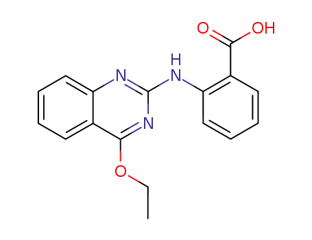 <i>N</i>-(4-ethoxy-quinazolin-2-yl)-anthranilic acid