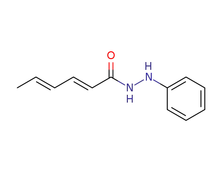 hexa-2,4-dienoic acid-(<i>N</i>'-phenyl-hydrazide)