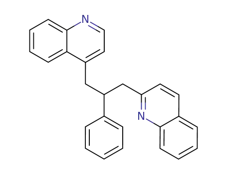 1-[2]quinolyl-3-[4]quinolyl-2-phenyl-propane
