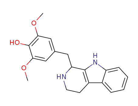 2,6-dimethoxy-4-(2,3,4,9-tetrahydro-1<i>H</i>-β-carbolin-1-ylmethyl)-phenol