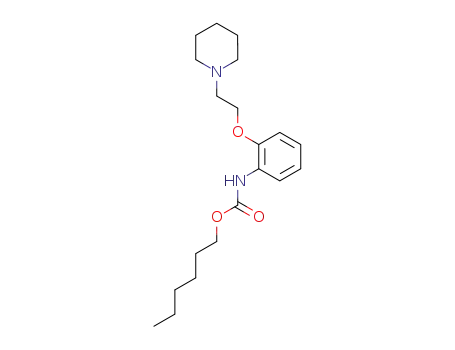 [2-(2-piperidino-ethoxy)-phenyl]-carbamic acid hexyl ester