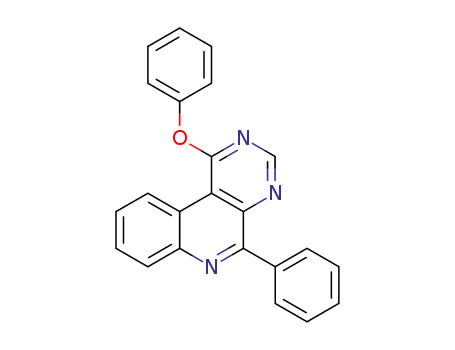 Molecular Structure of 114946-98-4 (1-phenoxy-5-phenyl-pyrimido[4,5-<i>c</i>]quinoline)