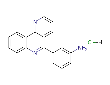 3-benzo[<i>h</i>][1,6]naphthyridin-5-yl-aniline; hydrochloride