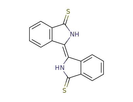 1H-Isoindole-1-thione,3-(2,3-dihydro-3-thioxo-1H-isoindol-1-ylidene)-2,3-dihydro- cas  6813-37-2