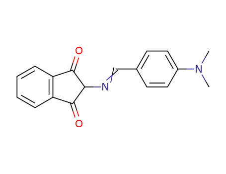 2-(4-dimethylamino-benzylidenamino)-indan-1,3-dione