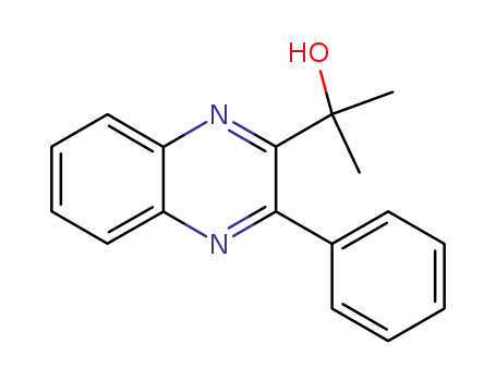 2-(3-phenyl-quinoxalin-2-yl)-propan-2-ol
