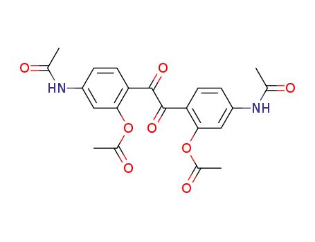 2,2'-Diacetoxy-4,4'-bis-acetylamino-benzil
