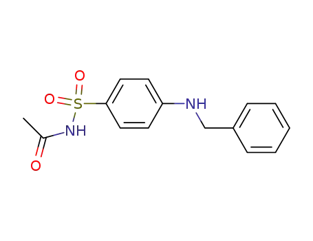 Molecular Structure of 51904-30-4 (acetyl-(<i>N</i>-benzyl-sulfanilyl)-amine)