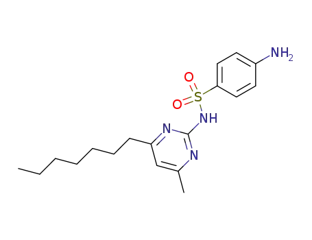 4-amino-N-(4-heptyl-6-methylpyrimidin-2-yl)benzenesulfonamide