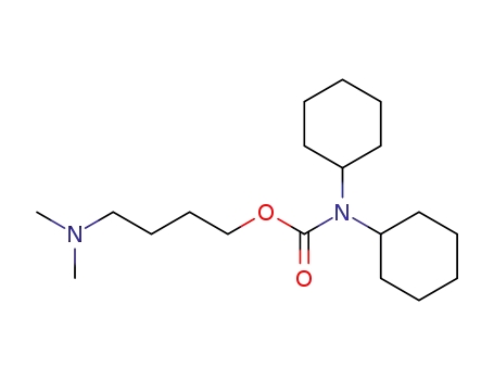 dicyclohexyl-carbamic acid-(4-dimethylamino-butyl ester)