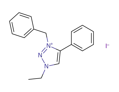 1-ethyl-3-benzyl-4-phenyl-[1,2,3]triazolium; iodide