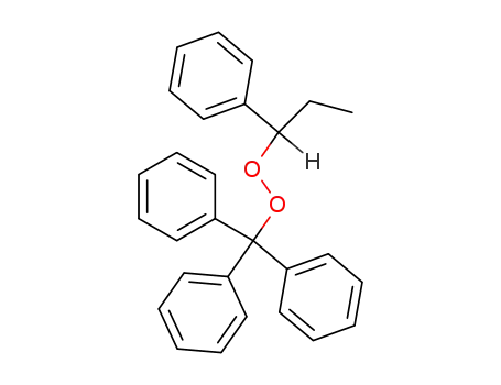 (+/-)-(1-phenyl-propyl)-trityl peroxide