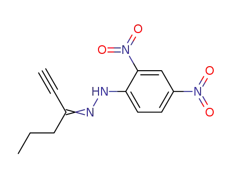 hex-1-yn-3-one-(2,4-dinitro-phenylhydrazone)