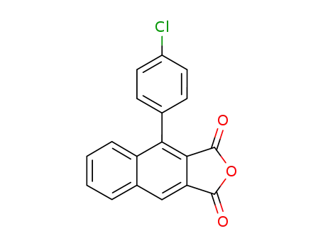 1-(4-chloro-phenyl)-naphthalene-2,3-dicarboxylic acid-anhydride