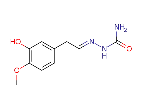 (3-hydroxy-4-methoxy-phenyl)-acetaldehyde-semicarbazone