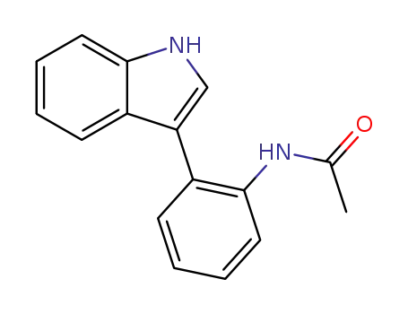 Molecular Structure of 857800-36-3 (acetic acid-(2-indol-3-yl-anilide))