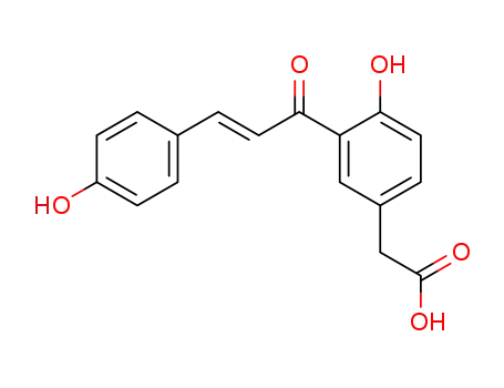 [4-hydroxy-3-(4-hydroxy-<i>trans</i>-cinnamoyl)-phenyl]-acetic acid