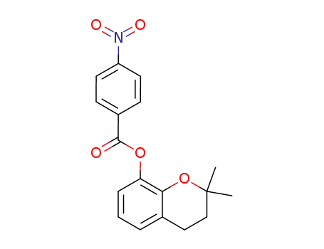 4-nitro-benzoic acid-(2,2-dimethyl-chroman-8-yl ester)