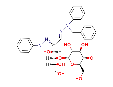 <i>O</i><sup>4</sup>-β-D-galactopyranosyl-D-<i>arabino</i>-[2]hexosulose-1-(benzyl-phenyl-hydrazone)-2-phenylhydrazone