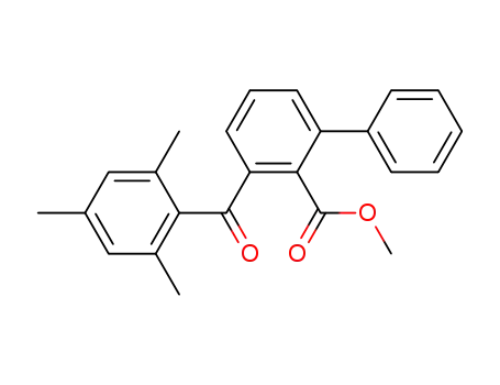 2-Mesitylcarbonyl-6-phenyl-benzoesaeure-methylester