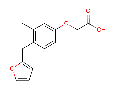 (4-furfuryl-3-methyl-phenoxy)-acetic acid