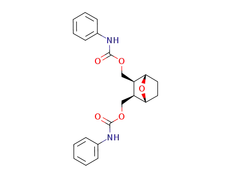 2<i>exo</i>,3<i>exo</i>-bis-(phenylcarbamoyloxy-methyl)-7-oxa-norbornane