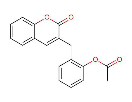 3-(2-acetoxy-benzyl)-coumarin