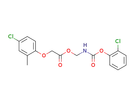 Acetic acid, (4-chloro-2-methylphenoxy)-,
[[(2-chlorophenoxy)carbonyl]amino]methyl ester