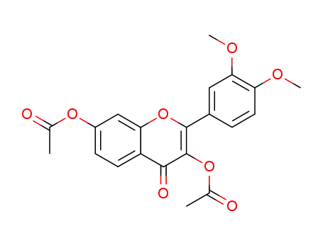 3,7-diacetoxy-2-(3,4-dimethoxy-phenyl)-chromen-4-one