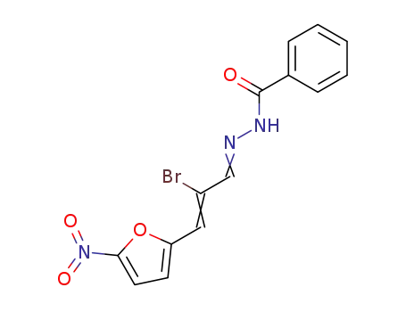 benzoic acid-[2-bromo-3ξ-(5-nitro-[2]furyl)-allylidenehydrazide]