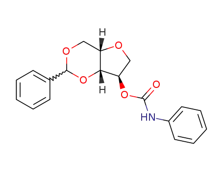 <i>O</i><sup>3</sup>,<i>O</i><sup>5</sup>-((Ξ)-benzylidene)-<i>O</i><sup>2</sup>-phenylcarbamoyl-<i>DL</i>-1,4-anhydro-xylitol