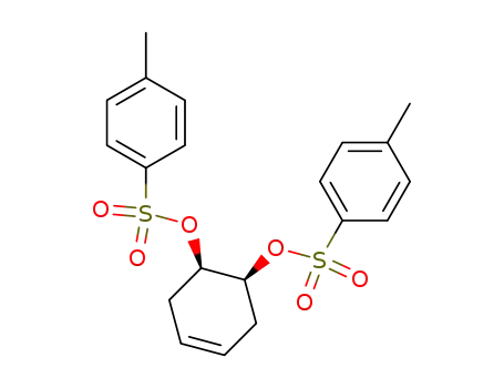 <i>cis</i>-4,5-bis-(toluene-4-sulfonyloxy)-cyclohexene